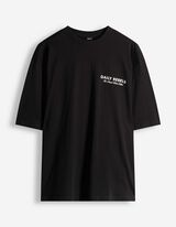 T-Shirt - R&uuml;ckenprint - schwarz