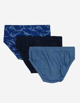 Slip - Lot de 3 - Bleu clair