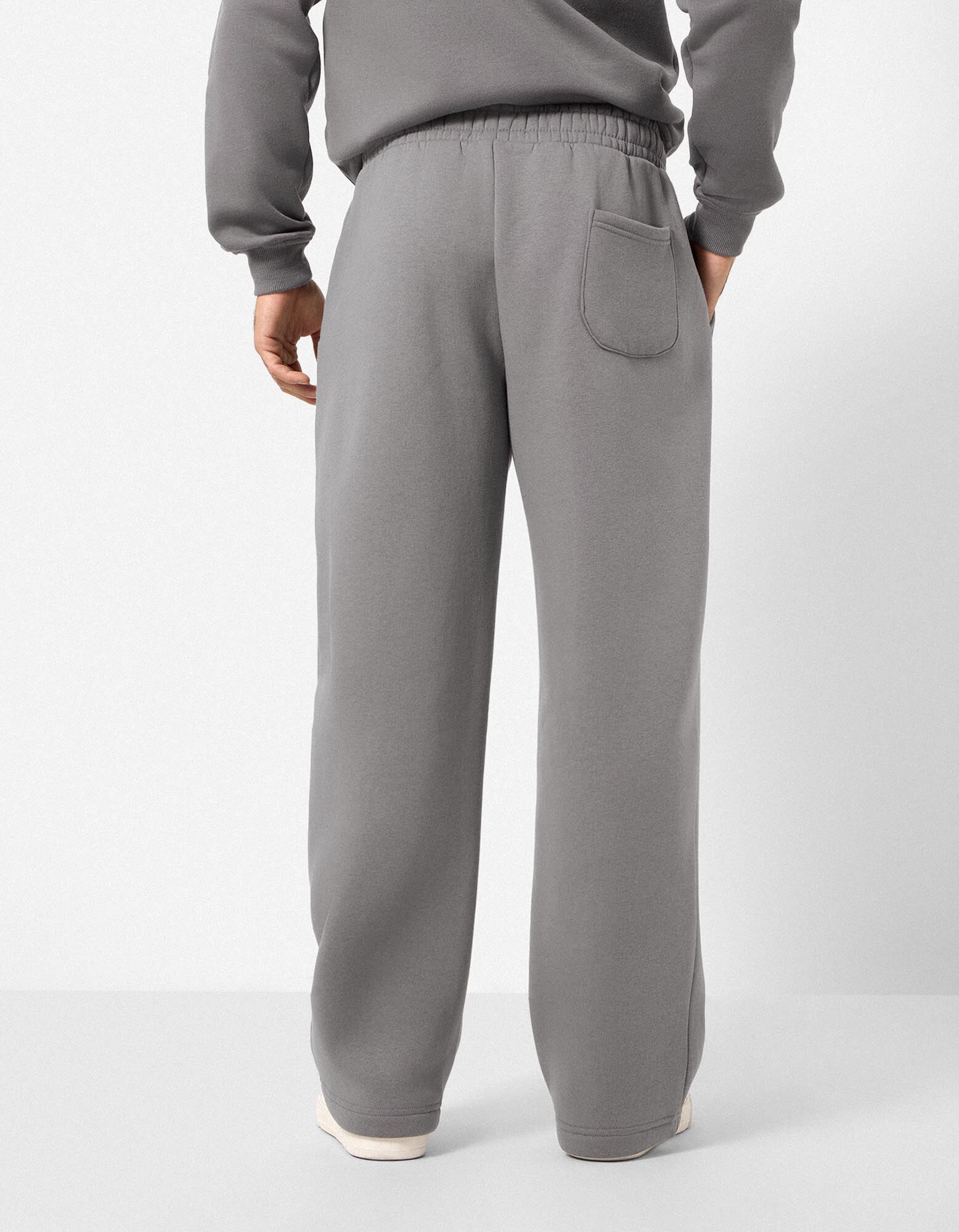 Jogginghose - Wide Fit - Dunkelgrau