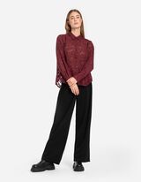 Fustă pantalon - Picior larg - Negru