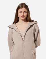 Sweatvest - Duiken - beige