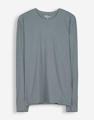 Langarmshirt - Petrol