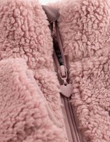 Fleecejacke - Pl&uuml;sch - Rosa