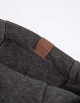 Mikina s kapucňou - Klokanie vrecko - tmavoseda