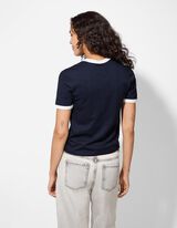 T-shirt - Stampa frontale - blu scuro