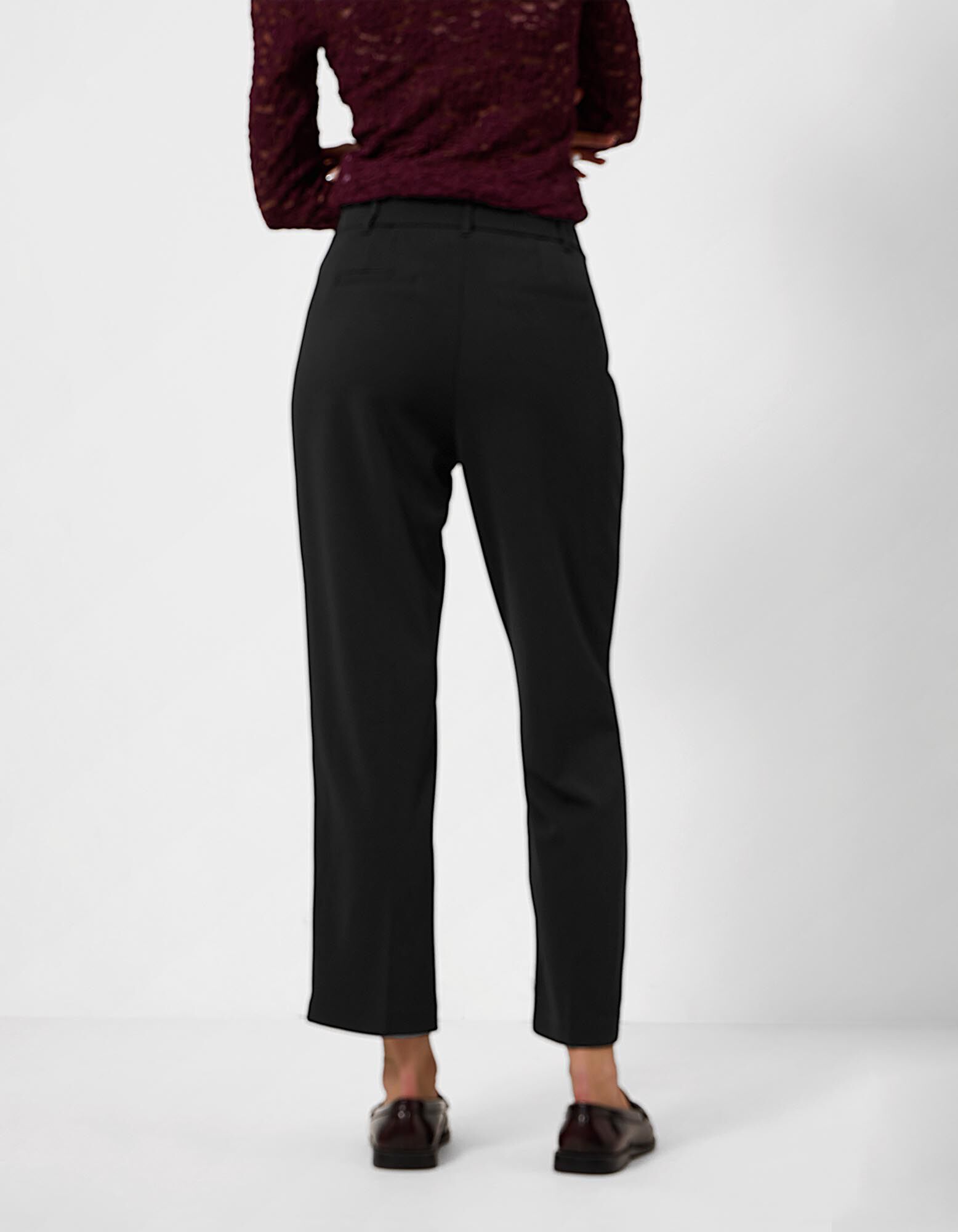 Hose - Slim Fit - Schwarz