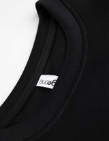 T-Shirt - Modal-Anteil - schwarz