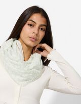 Colsjaal - Print all-over - turkoois