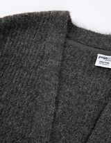 Cardigan lungo - Maglia - grigio scuro