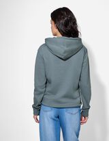 Hoodie - Kap - turkoois