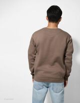 Sweatshirt - Relax Fit - hellbraun
