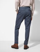 Chinohose - Fixierter Beinumschlag - dunkelblau