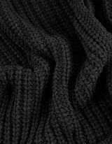 Hosszított kardigán - Kapucni - sötétszürke