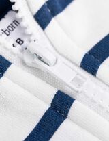 Ensemble top sans manches et pantalon - Imprim&eacute; all-over - blanc