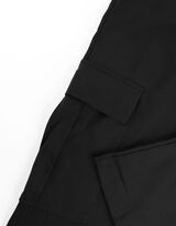 Cargo nohavice - Jogger Fit - cierna