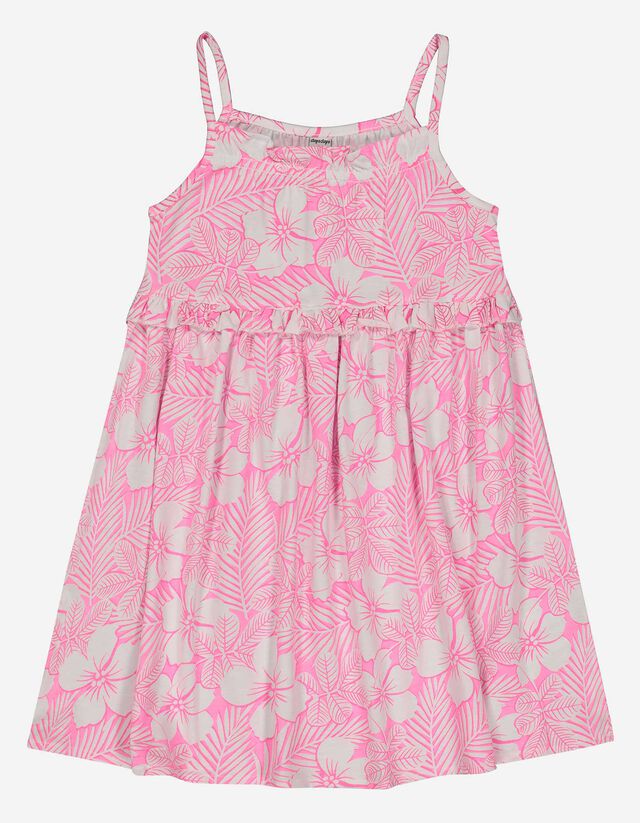Mädchen Kleid - Florales Muster