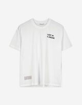 T-shirt - Impression au dos - blanc