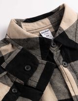 Hemd - Karomuster - schwarz