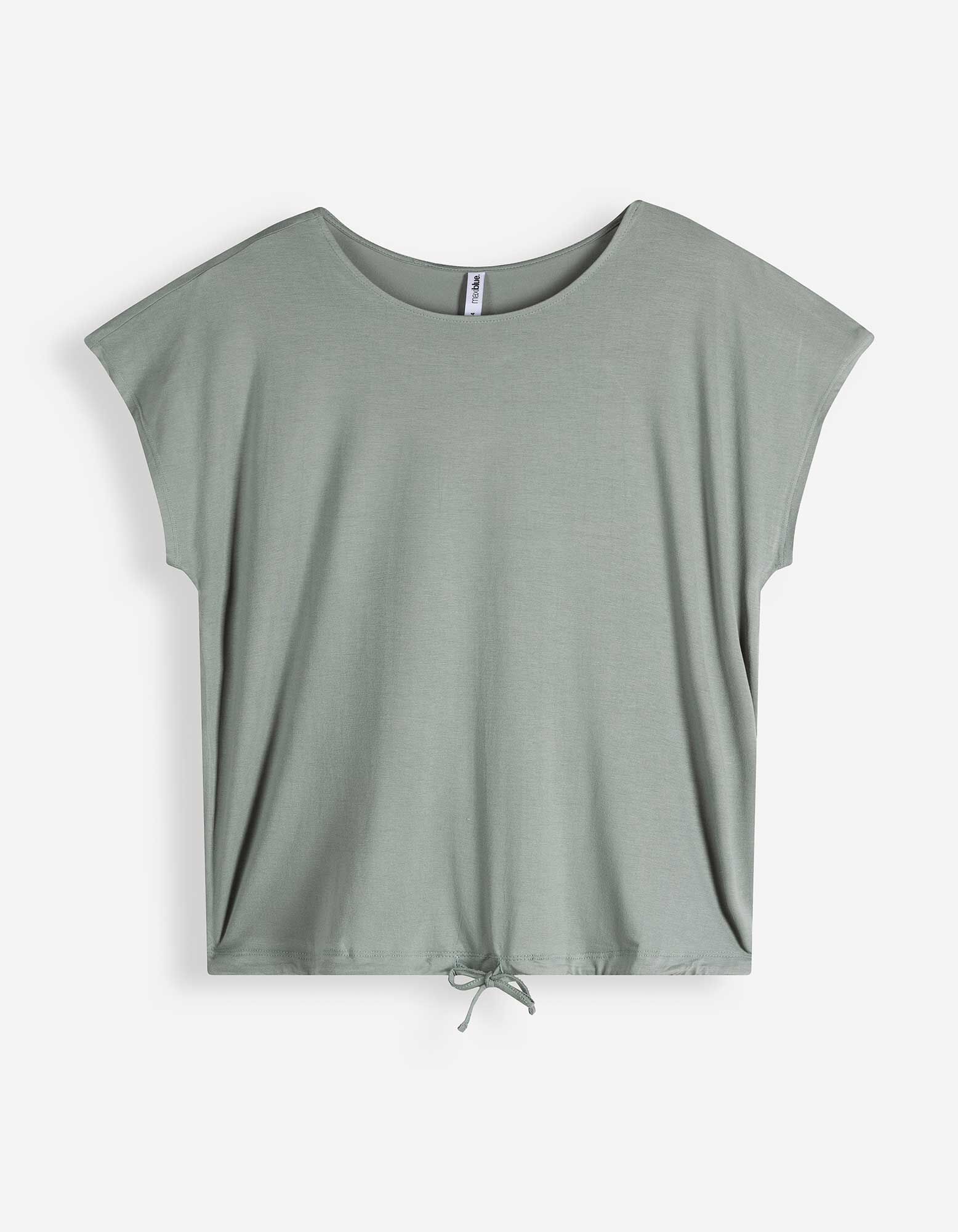 Shirt - Koord - Petrolblauw