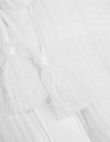 Bluse - Baumwolle - weiß