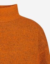 Pullover - Collo alla coreana - arancione