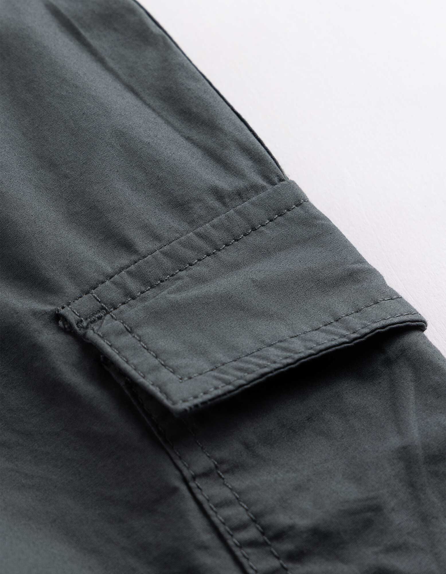 Cargohose - Aufgesetze Taschen - Dunkelblau