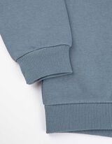 Sweatshirt - Glitzerprint - türkis