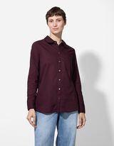 Halenka - Náprsní kapsa - tm. lila