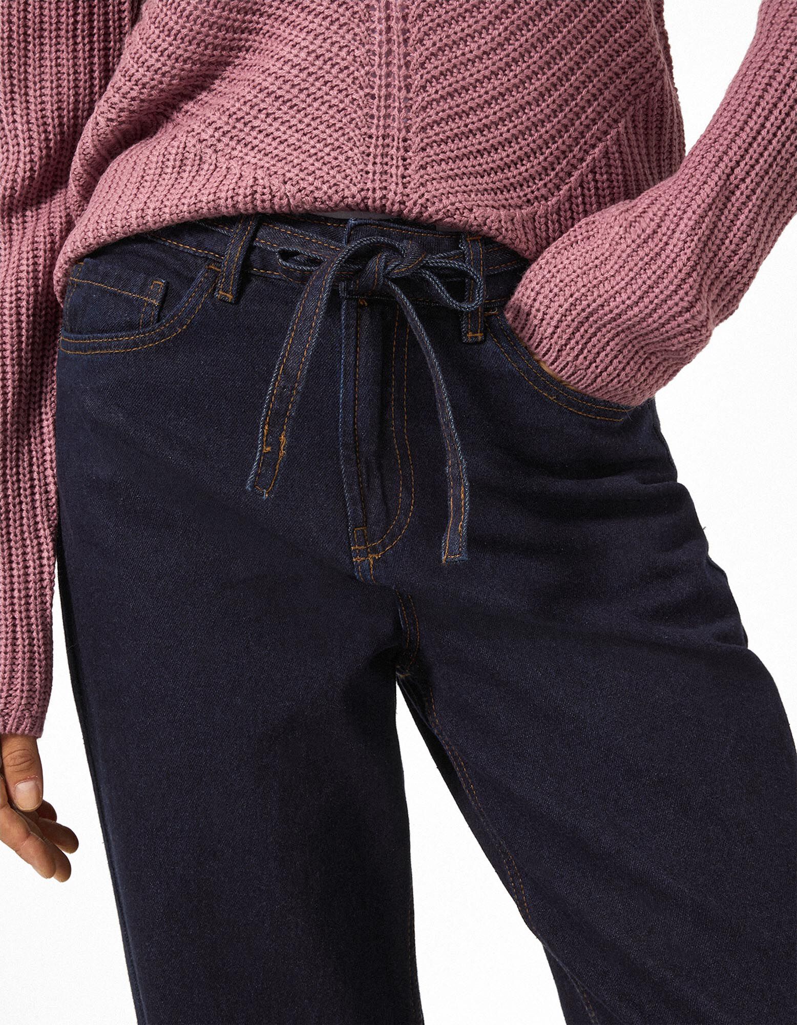 Jeans - Straight fit - Donkerblauw