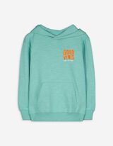 Felpa con cappuccio - Statement - turchese