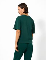 T-Shirt - Modal-Anteil - Dunkelgr&uuml;n