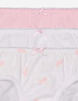 Kelnaitės - 5 vnt. pakuotė - baltas