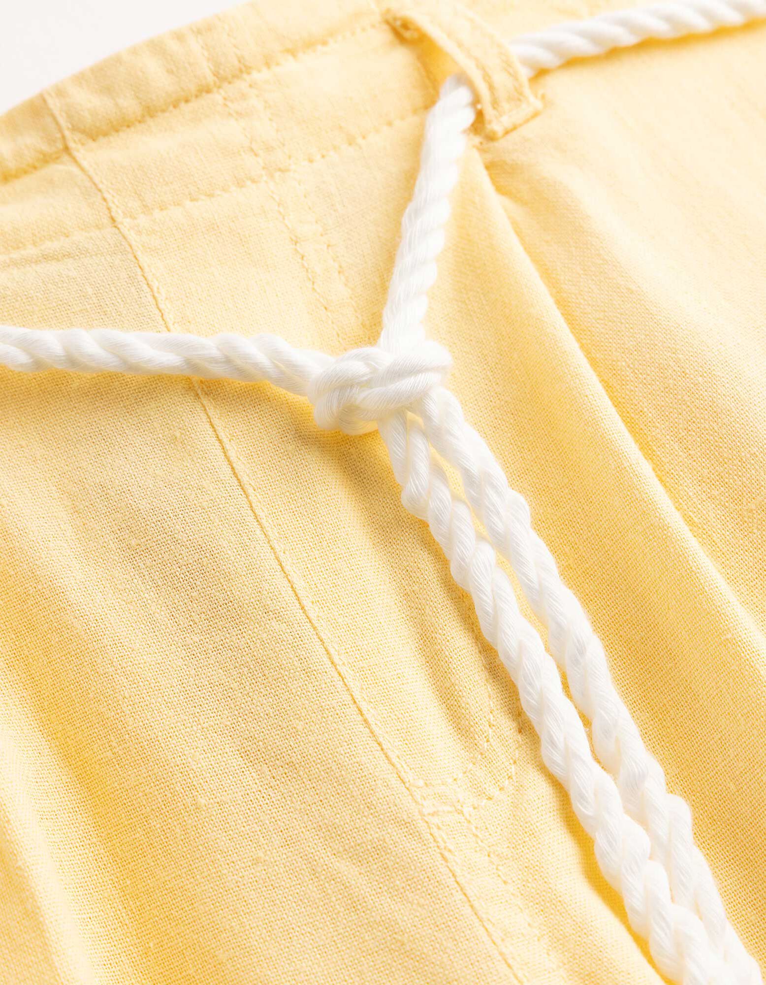 Culotte - Linnenlook - Lichtgeel