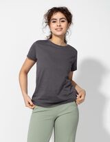 T-shirt - Scollo rotondo - grigio scuro