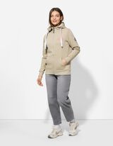 Sweatjacke - Print - hellgr&uuml;n