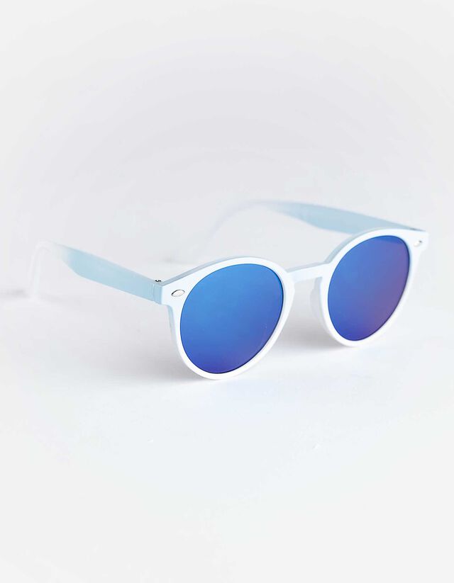 Sonnenbrille - Farbnuancen - hellblau