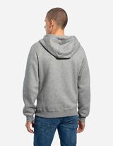 Veste molletonn&eacute;e - Capuche &agrave; cordon - Gris