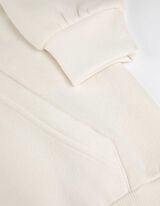 Sweatvest - Kap - wit