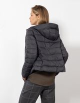 Steppjacke - Wasserabweisend - dunkelgrau