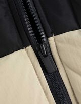 Blouson - Color-Blocking - beige