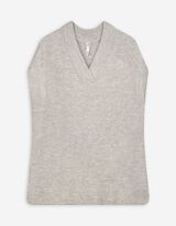 Pullunder - einfarbig - beige