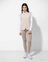 Vesta - Plyšový flauš - biely