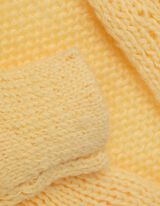 Cardigan - weite Ärmel - hellgelb