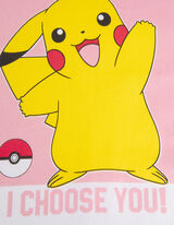 Pižama, sestavljena iz majice z dolgimi rokavi in hlačmajice - Pok&eacute;mon - belo