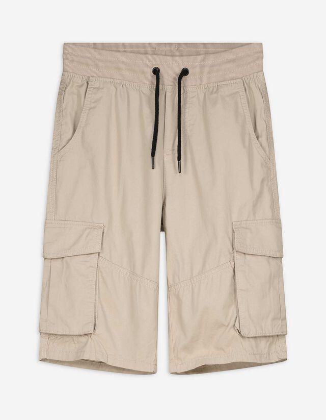 Cargoshorts - einfarbig - beige
