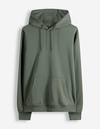 Sweatshirt - Kapuze - dunkelgr&uuml;n