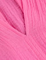 Bluse - Musselin - pink