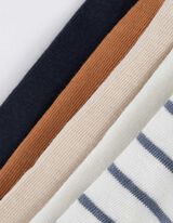 Langarmbody - 5er-Pack