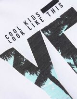 T-shirt - Capuche - blanc