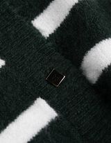 Cardigan - Knopfleiste - grün